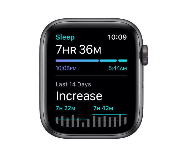Apple Watch SE 44/Space Gray Aluminium/CharcoalSport LTE - 595347 - zdjęcie 5
